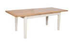 Boston Ivory Living Medium Extending Ivory Dining Table