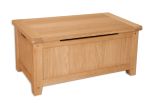 Boston Natural Oak Bedroom Oak Blanket Box