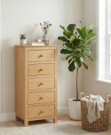Keswick 5 Drawer Tall Chest of Drawers