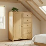 Keswick Oak Combination Wardrobe
