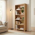 Keswick Oak 6ft Tall Bookcase