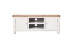 Boston White Living White TV Unit