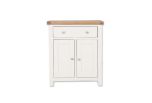 Boston White Living White Console Cabinet