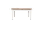 Boston White Living Medium Extendable White Dining Table