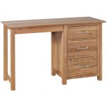 New Oak Dressing Table With Stool And Mirror