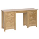 New Oak Large Dressing Table