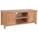 New Oak 2 Door Tv Stand