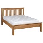 New Oak 4Ft 6 Double Bed