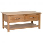 New Oak Coffee Table With Drawer