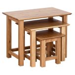 New Oak Nest Of Tables