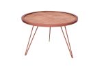 Mumbai Round Copper Base Coffee Table