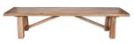 Patiala 200cm Dining Bench in Natural Wood 