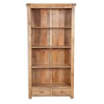 Patiala Large Bookcase in Natural Wood 