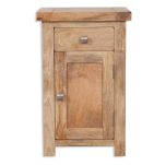 Rajasthan Bedside Cabinet in Natural Wood 