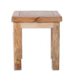 Rajasthan Dressing Stool in Natural Wood 