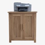 Opus Printer/Occasional Cabinet in Solid Oak