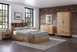 Julian Bowen Bali Ottoman Storage Bed in Light Oak