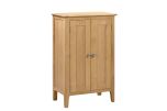 Julian Bowen Cotswold Shoe Cupboard in Oak