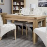 Bordeaux Solid Oak Dining Table - 150cm