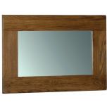 Rustic Oak Wall Mirror