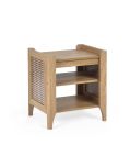 Julian Bowen Sydney Lamp Table with Removable Shelf  in Oak