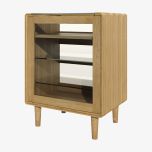 Scandic Hifi Unit in Solid Oak