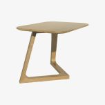 Scandic V - Small Lamp Table in Solid Oak