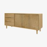 Scandic Wide Sideboard / TV Unit in Solid Oak