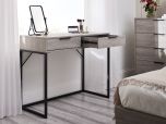 Julian Bowen Bali 2 Drawer Dressing Table/Desk in Grey Oak