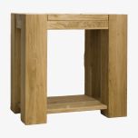 Trend Lamp/Sofa Table in Solid Oak