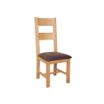 Boston Natural Oak Living Dining Chair