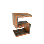 Cube Sheesham S Side Table
