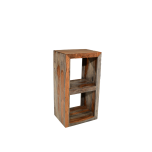 Cube Sheesham Double Display Unit