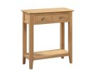 Julian Bowen Cotswold Console Table in Oak