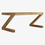Small Z Dining Table in Solid Oak