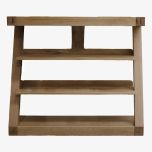 Z Small Bookcase in Solid Oak