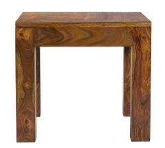 Agra Lamp Table in Rosewood