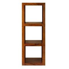 Agra 3 High Square Display Unit in Rosewood