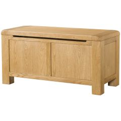 Avon Oak Blanket Box