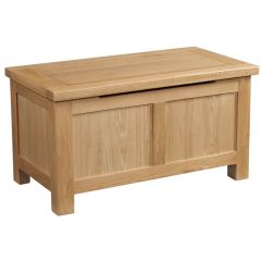 Dorset Oak Blanket Box