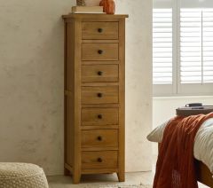 Julian Bowen Marlborough 7 Drawer Chest in Oak