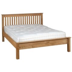 New Oak 5Ft King Size Bed