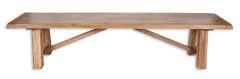 Patiala 200cm Dining Bench in Natural Wood