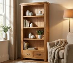 Somerset Oak Tall Bookcase