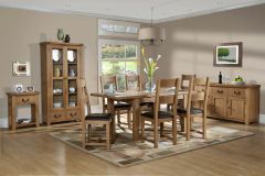 Somerset Oak Medium Extending Table