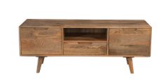 Shimla TV Unit in Natural Wood