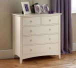 Julian Bowen Cameo 2+3 Chest in Stone White