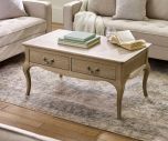 Julian Bowen Camille Rectangular Coffee Table in Limed Oak