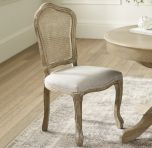 Julian Bowen Camille Limed Oak Rattan Dining Chair