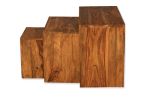 Agra Nest of Tables in Rosewood